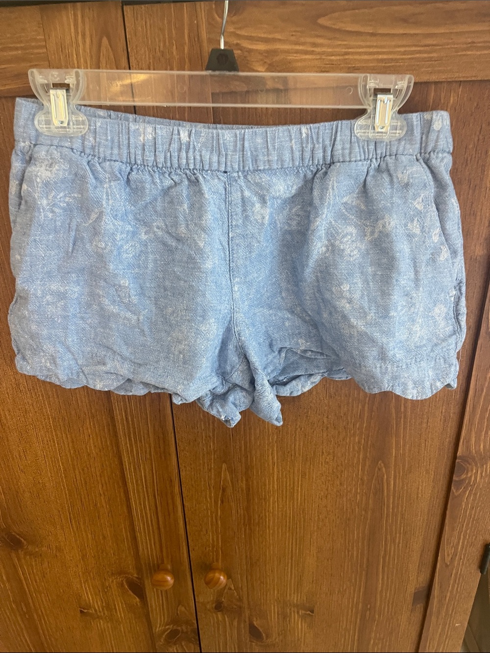 Old Navy Light Blue Women’s Linen Shorts